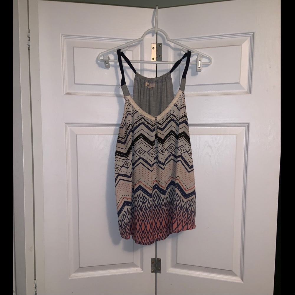Patterned tank top